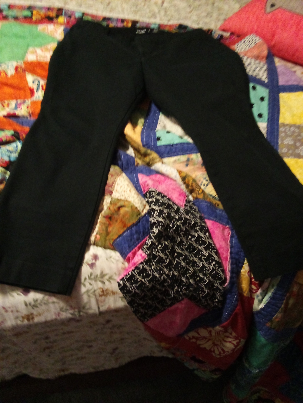Old Navy Black Women's Stretch Ponte Pants